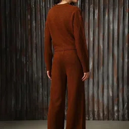 High Star Self-Design Acrylic Sweater & Trouser Co-Ords image 5