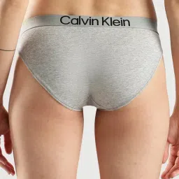 Calvin Klein Underwear Grey Cotton Printed Panties image 2