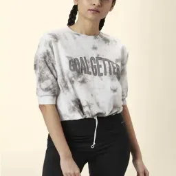 Ajile by Pantaloons Grey Cotton Printed T-Shirt-picture-15