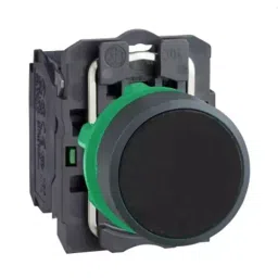 Sibass Electric Flush Spring Return Push Button Diameter 22.5 mm PVC Body Without Contact Element with CE Mark, Black, SE-LAY5-EA21 (Pack of 300)-picture-20