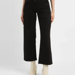 levi's Women's Black Loose Fit Low Rise Jeans image 2