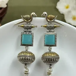 NAMAN ARTS Contemporary Drop Earrings-picture-25