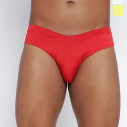 BASIICS by La Intimo Pack Of 3 Mid-Rise Basic Briefs BCSSS030C356-picture-41