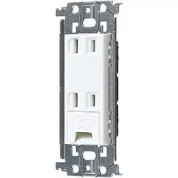 Panasonic Double Outlet With Advanced S Embedded Ground Terminal WTL1532W 25998088,Made in Japan-picture-15