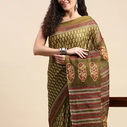 SHANVIKA Floral Printed Pure Cotton Saree-picture-38