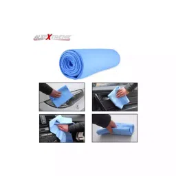 AllExtreme EXFLD063 Blue Car Wash Drying Towel for Cars, Auto and SUV, 3 pc image 5