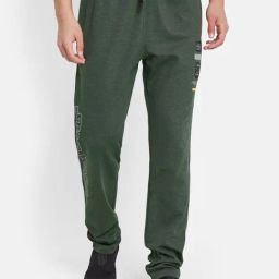 Octave Olive Cotton Regular Fit Trackpants-picture-47
