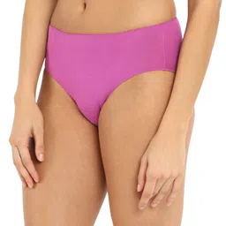 jockey 1802 Women's High Coverage Micro Modal Elastane Stretch Mid Waist Hipster with Ultrasoft Concealed Waistband image 3