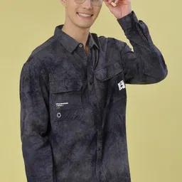 V-Mart Tie and Dyed Spread Collar Shirt-image-14