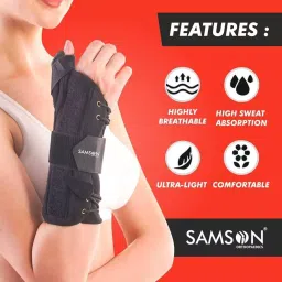 Samson Wrist Splint with Thumb Extra Large, WR-0812 image 2