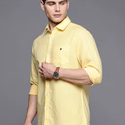 Louis Philippe Sport Slim Fit Cotton Linen Casual Shirt-picture-37