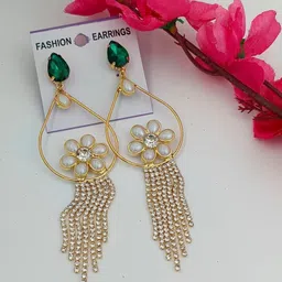 MUNMUN'S Floral Drop Earrings image 2