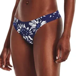 UNDER ARMOUR Navy Printed Thongs - Pack Of 3-image-0