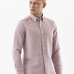 Snitch Men Slim Fit Striped Casual Shirt-picture-11