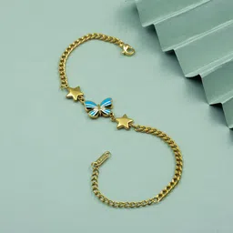 ARTKLIM Women Gold-Plated Link Bracelet-image-84