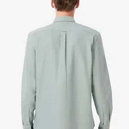 Lacoste Men Regular Fit Button-Down Collar Cotton Shirt image 4