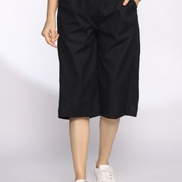LetsDressUp Women Black Cotton Knee-Length Shorts - XS-picture-12