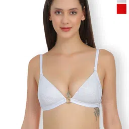 SELFCARE Pack Of 2 Half Coverage Lightly Padded Plunge Bra image 1