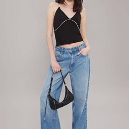 Trendyol Women Cotton Styled Back Crop Top-picture-24