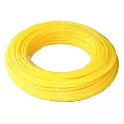 Panacea Technology 16 mm OD 12 mm ID Advanced Polyamide PU Tube Yellow, PA6-160120YEL (Pack of 100 Metre Roll) image 1