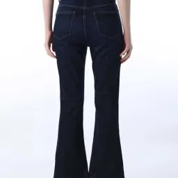 Only Blue Cotton Flared Fit Jeans image 2