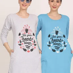 DDASPRATION Women Typography Printed Pockets T-shirt-picture-30