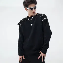 StyleCast x Revolte Men Solid Sweatshirt image 5