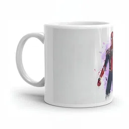 Mr UVD White & Blue Graphic Printed Ceramic Mug 350 ml-picture-35