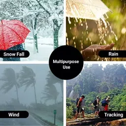 Allextreme Polyester Hooded Type Zipper Closer Army Green Raincoat Set XXL for Men's, EXMK002-02XXL image 2