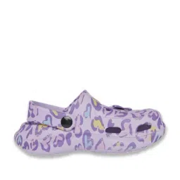 Pantaloons Junior Lilac Back Strap Clogs-image-71