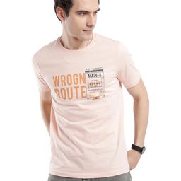 WROGN Men V-Neck Drop-Shoulder Sleeves Pure Cotton Raw Edge Slim Fit T-shirt-picture-17