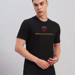 SWAGNOX Men Graphic Printed Round Neck Cotton T-shirt-image-71