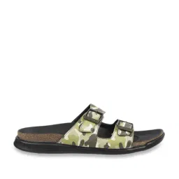 Mochi Women's Green Casual Sandals-image-25