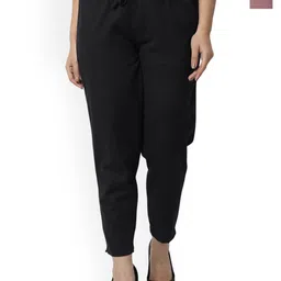 Neelokurti Women Pack Of 2 Slim Fit High-Rise Trousers-picture-21