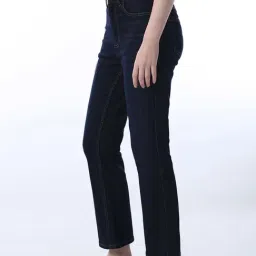 Only Blue Cotton Flared Fit Jeans image 3