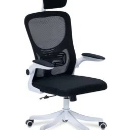 Alex Daisy by Tiffany Flexo with Headrest Ergonomic Office / Study Chair - Black-picture-13