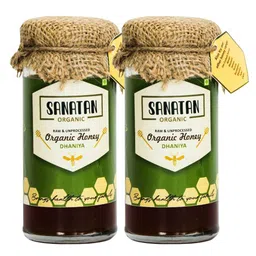 Sanatan Organic Dhaniya Honey-(Pack of 2)- 550g-image-61