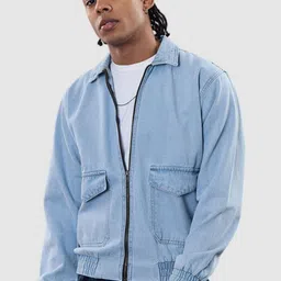 Snitch Revolution Zipper Denim Jacket image 3