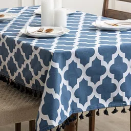 HOMEMONDE Unisex Blue Table Covers image 3