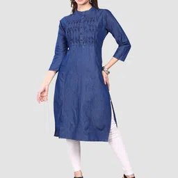 SK Creation Denim Box Pattern Kurtas-picture-11