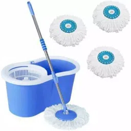 Shagun Plastic Blue Bucket Mop Set, S503A3-003-picture-38