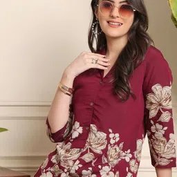 Lyzoo Printed Shirt & Trousers Co-Ords image 2