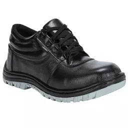 JK Steel Safety Shoes Steel Toe Air Mix Sole High Ankle Black Genuine Leather Size UK 10, JKPSF149BLK10-picture-26