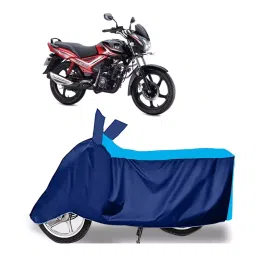 Auto Pearl Two Wheeler Cover for TVS Star City BS6 - Cyan, Blue-picture-37
