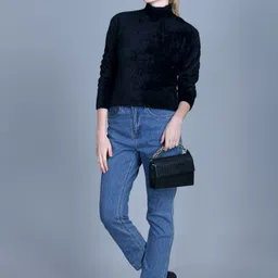 The Roadster Lifestyle Co Full Sleeve High Neck Pullover-picture-12