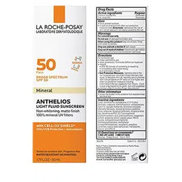 La roche - posay Anthelios Light Fluid Sunscreen SPF 50 - 50 ml image 2