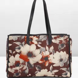 Caprese Floral Printed Structured Shoulder Bag-picture-24