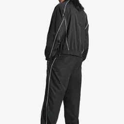 Bershka Men Stand Collar Solid Sporty Jacket image 2