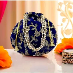 jivon Women Blue Potli-picture-13