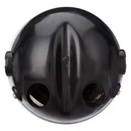 Uno Minda Motorcycle Head Halogen Light Assembly with Dome for Yamaha RX 100 (HL-5115A) image 2